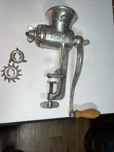 vintage universal 2 meat grinder With Table Clamp  - Picture 1 of 17