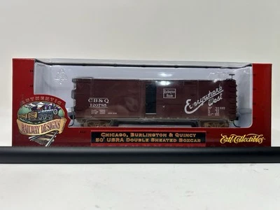 NEW Ertl 3333 HO Chicago, Burlington & Quincy USRA Train Boxcar CB&Q 120785 - Image 1 of 4