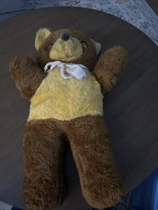 Oso de peluche vintage de los años 50 A&L Novelty Co - Etiqueta de la Commonwealth - Raro - 25 pulgadas - Imagen 1 de 19