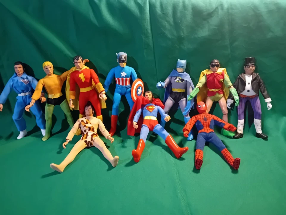 Marvel collezione 10 action figures Mego made in Hong Kong 1971 - Imagen 1 de 4