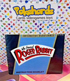 who framed roger rabbit nes manual only