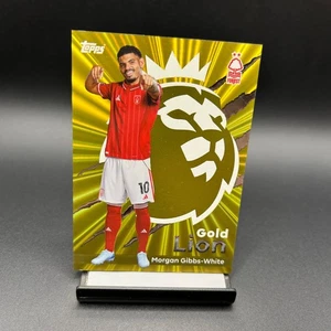 2025-26 Topps Premier League #GL-15 Morgan Gibbs - White Gold Lion SP - Bild 1 von 2
