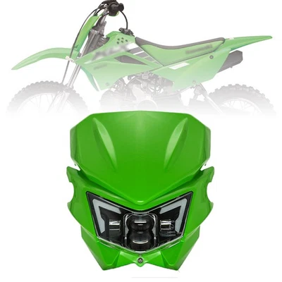 Faro LED con carenado para Kawasaki KLX110 KLX140 KLX250/300R KX100 KX450 Foto 1 de 4