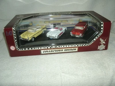 Road Legends Collectors Edition 1:43 escala 3 carro coleção GM caixa original. - Imagem 1 de 4