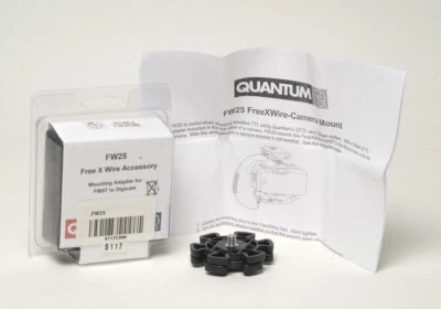 Near Mint Quantum FW25 FreeXwire Camera Mount Adapter Freewire Free Wire w box - Image 1 of 4