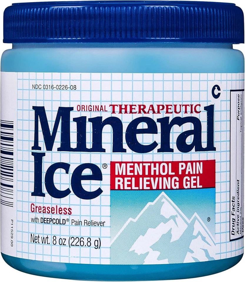 Mineral Ice Therapeutic Pain Relieving Gel, 8 Ounce - Image 1 of 4