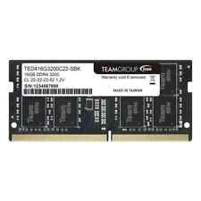 Memoria RAM DDR4 16GB SODIMM Team Group 3200 Mhz PC4-25600 CL22