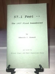 57.1 feet the 1937 flood remembered by edmonds howard Vintage Ohio River - Bild 1 von 2