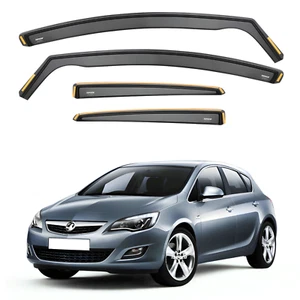 ISPEED Wind Deflectors for Vauxhall Astra J MK6 2009-2015 5-Door Hatchback 4pc S - Picture 1 of 10