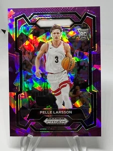 2024 Panini Prizm Draft Picks PELLE LARSSON Purple Ice /149 RC #16 - Picture 1 of 2