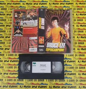 VHS film BRUCE LEE SUPERCAMPIONE 2001 passworld cvc leggenda del drago (F278) - Foto 1 di 1