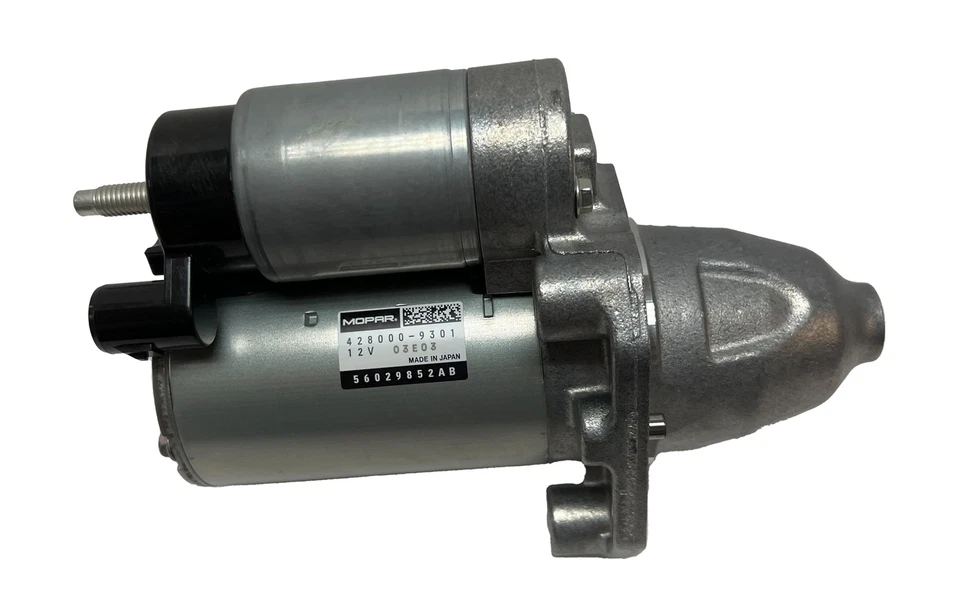 Mopar Starter Motor 56029852AB for 12-24 Jeep Ram 1500 Wrangler Charger 3.6L - Image 1 of 4