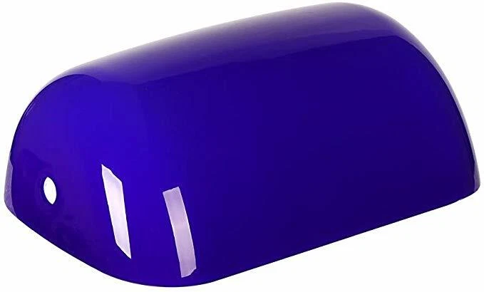 Cubierta de repuesto para pantalla de lámpara banqueros de vidrio de cuatro colores, L8,85 W5,11 Foto 1 de 2