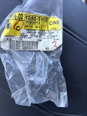 Interruptor de encendido GM 90505912 para Chevy, Chevy Monza, camioneta Chevy, Catera Foto 1 de 3