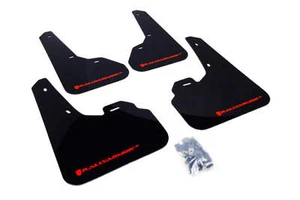 Rally Armor 10-13 Mazda3/Speed3 Black UR Mud Flap w/ Red Logo - Bild 1 von 4