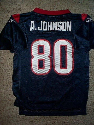 REEBOK Houston Texans ANDRE JOHNSON nfl Jersey YOUTH KIDS BOYS CHILDRENS (7) Cover