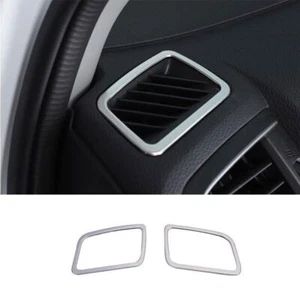 L&R Air Outlet Vent Trim Silver Steel Dashboard Fit For Honda CR-V CRV 2017-2021 - Imagen 1 de 9