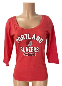 Camiseta para mujer Portland Trail Blazers tallas S M L XL top NUEVA Edge - Imagen 1 de 5