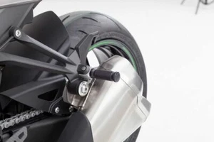 Adaptadores de unión de la pata trasera LSL para adaptarse a varios modelos de Kawasaki (plateado) - Imagen 1 de 2