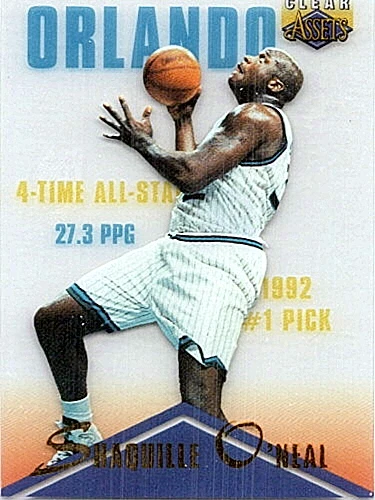 1996 Classic Clear Assets Cards  - Pick / Choose Your Cards - Image 1 of 1