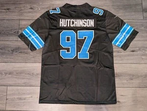 Aidan Hutchinson #97 Detroit Lions schwarz 🏈 Fußball Trikot Herren Größe Medium - Bild 1 von 3