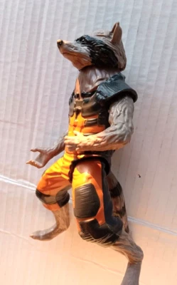 Figura Mapache Cohete Guardianes de la Galaxia MARVEL LEGENDS Serie Infinita 6" Foto 1 de 4