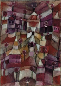 Paul Klee - A4 size 21x29.7cm QUALITY Decor Canvas Art Print Poster Unframed - Picture 1 of 3