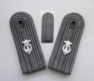 DDR Schulterstücke Musik - Orchester  für Uniform MdI Volkspolizei Strafvollzug - Bild 1 von 2