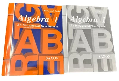 saxon algebra 1 (3rd edition) Answer Key & Test forms (Brand New) (NO textbook) - Image 1 of 4