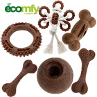 ECOMFY Woody Eco Kauspielzeug für Hund langlebiges duftendes Spielzeug für extremen Kauen