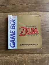 Legend Of Zelda Links Awakening GameBoy  Nintendo Instruction Manual Only