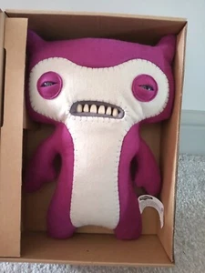 Fugglers 12" Inch Funny Ugly Plush Monster Toys - RARE PURPLE DEMON! - Picture 1 of 2
