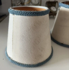 🔴 paralumi PLISSE' per lampada, lume beige campana c 4 PEZZI vintage - Imagen 1 de 9