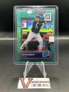2022 Donruss Optic Baseball - GAVIN SHEETS RATED ROOKIE GREEN DRAGON /99 #35 - Bild 1 von 3