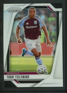 2024-25 YOURI TIELEMANS 12/35 PANINI PRIZM PREMIER LEAGUE WHITE - Imagen 1 de 2