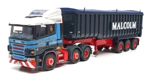 Corgi 1/50 Scale CC12212 - Scania 4 Series Bulktipper Truck W.H. Malcolm - Blue - Picture 1 of 6