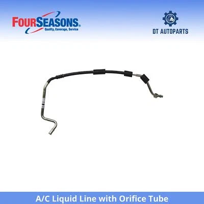 Para Ford Mustang 1982-1986 línea líquida de aire acondicionado con tubo de orificio 4 estaciones 1983 1984 Foto 1 de 4