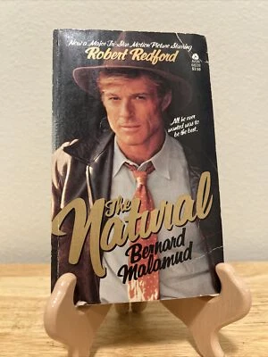The Natural Bernard Malamud Avon Vintage 1982 PB Book Robert Redford Movie Tie Foto 1 de 4