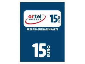 Ortel Mobile Guthaben 15 € - Bild 1 von 1