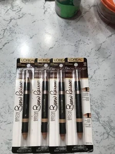 Loreal  Brow Stylist Raiser Highlighter Duo #625 Deep Fonce Arched Beauty (4) - Picture 1 of 3