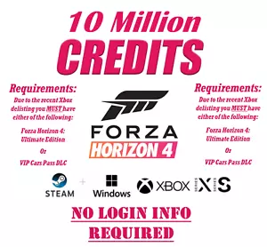 Forza Horizon 4 | x10 Millionen CREDITS - 100% Safe - XBOX ONE+X|S - PC - STEAM - Bild 1 von 1