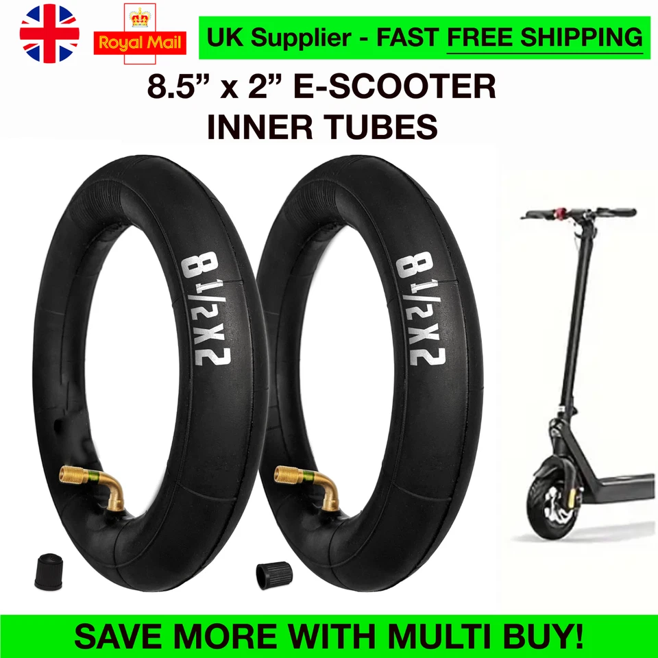 SET OF 2 - 8 1/2" X 2” Electric Scooter Inner Tube 8.5 Inches Scooter Inner Tube - Image 1 of 1