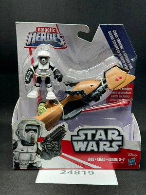 Bicicleta Galactic Heroes Star Wars Scout Trooper & Speeder 24819 Foto 1 de 4