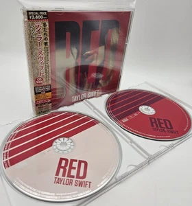 TAYLOR SWIFT Red Japan Deluxe Edition 2CD POCS 24002/3 w/OBI SpecialBooklet 2012 - Picture 1 of 23