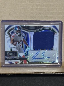 2024 Panini Select #JSSP-DSN Darius Slayton Jumbo Signature Swatches /75 - Bild 1 von 2