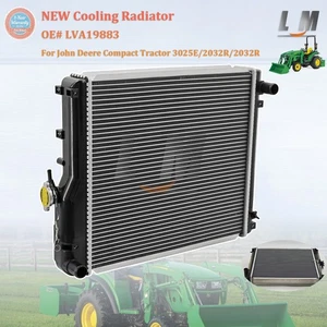 Cooling Radiator LVA19883 For 2017-2022 John Deere Compact Tractor 2032R 3025E - Picture 1 of 17