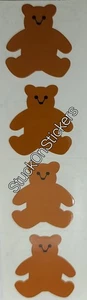 Mrs Grossman BROWN BEAR Teddy Stickers VINTAGE 1979 - Picture 1 of 1