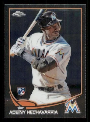 2013 Topps Chrome #116 Adeiny Hechavarria (RC) - Image 1 of 2