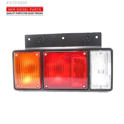 Tail Lamp Lh (Driver Side) For Isuzu NPR NQR NRR FVR FTR 98-16 - Image 1 of 4