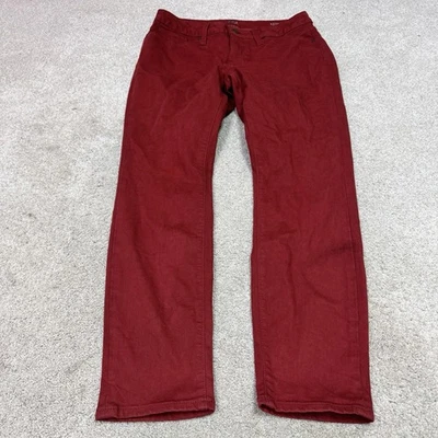 A.n.a. A New Approach Pants Skinny Ankle Red Pockets Women’s Size 10 - Image 1 of 4